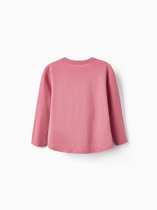 Zippy Kids Blouse Long Sleeve Pink