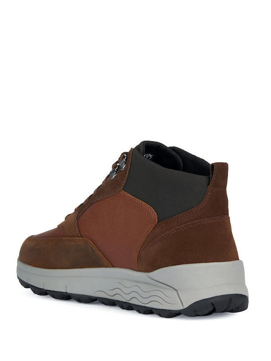 Spherica Leder Tabac Braun Herrenstiefel Wasserdicht Anatomisch