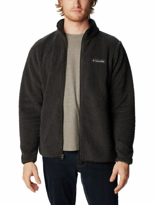 Ridge Ανδρική Ζακέτα Fleece Μαύρη