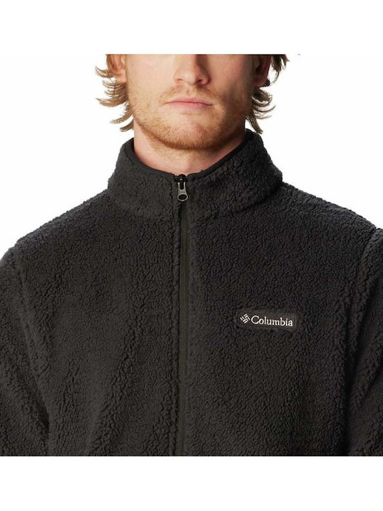 Ridge Ανδρική Ζακέτα Fleece Μαύρη