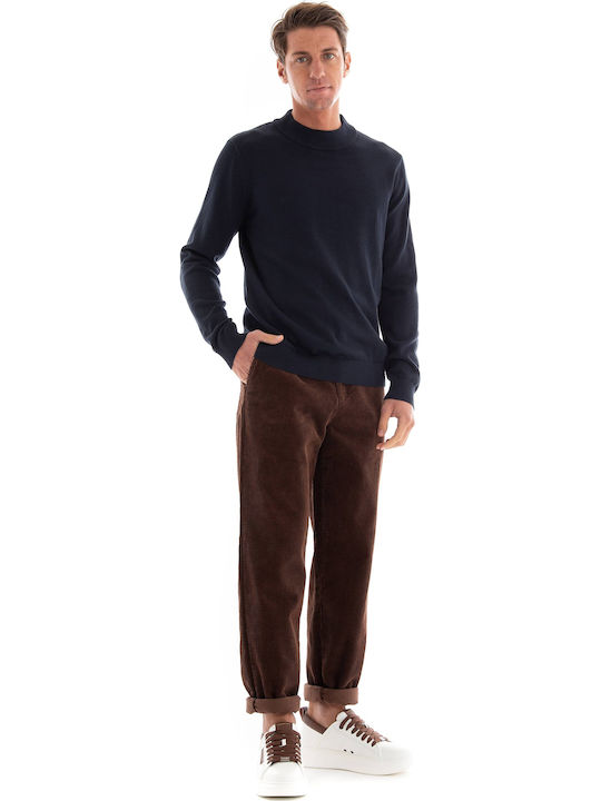 Long Sleeve Sweater Navy Blue