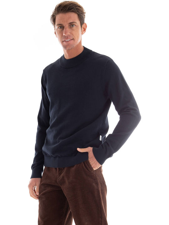 Long Sleeve Sweater Navy Blue