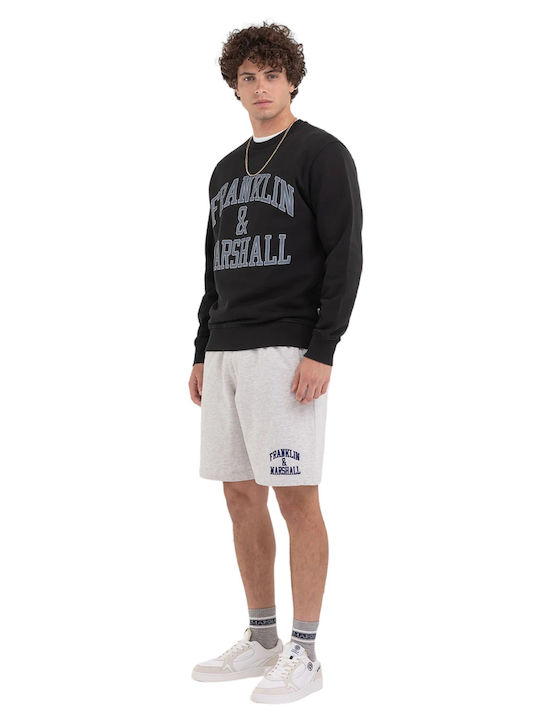 Franklin & Marshall Herren Sweatshirt Schwarz