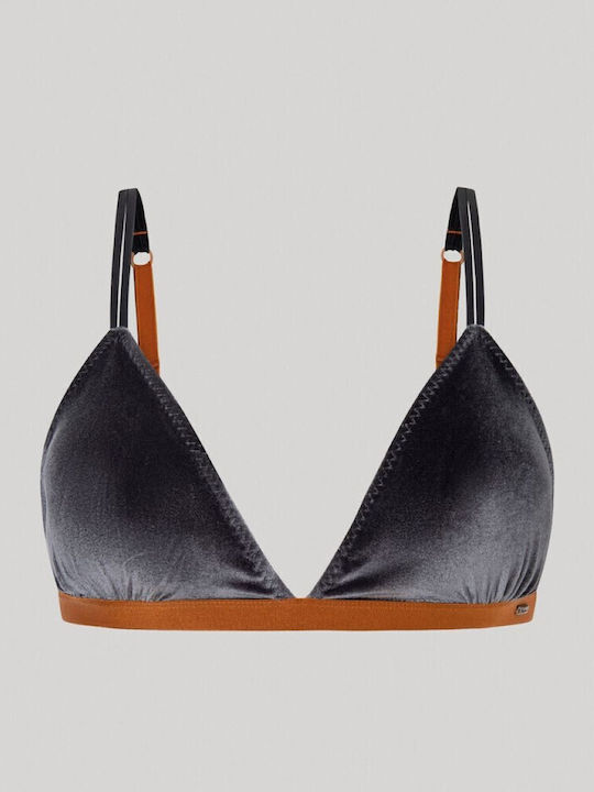 Pepe Jeans Bralette Σουτιέν Μαύρο