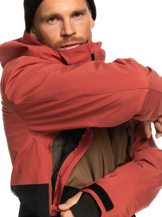 Quiksilver Sycamore EQYTJ03431-CPV0 Ανδρικό Μπουφάν για Σκι & Snowboard Πολύχρωμο