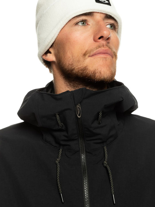 Quiksilver Steeze Men's Ski & Snowboard Jacket Black EQYTJ03421-KVJ0