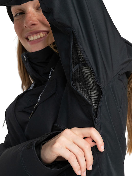 Roxy Billie Women's Ski & Snowboard Jacket Black ERJTJ03432-KVJ0