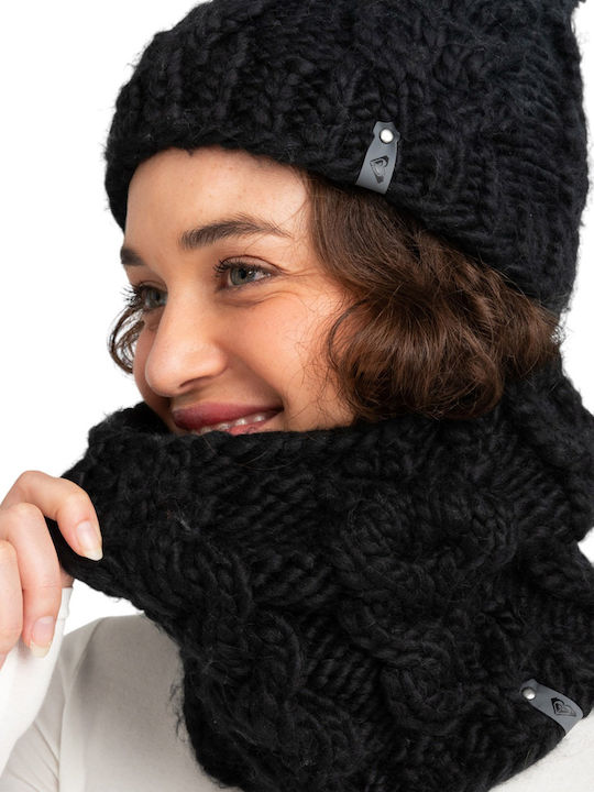 Roxy Women's Wool Neck Warmer Black