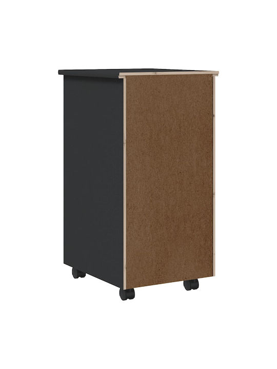 Чекмеджета Офис Сив 34x39x65.5см