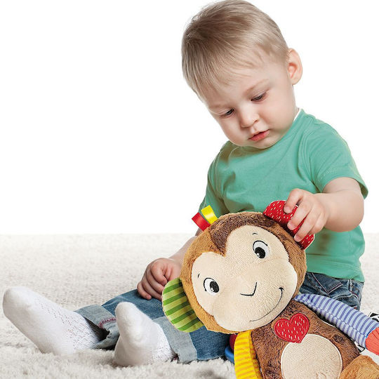 Baby Clementoni Животинче Маймунчето с музика за 3++ месеца