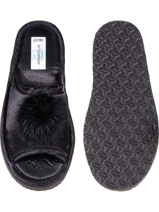 Winter Women's Slippers Black