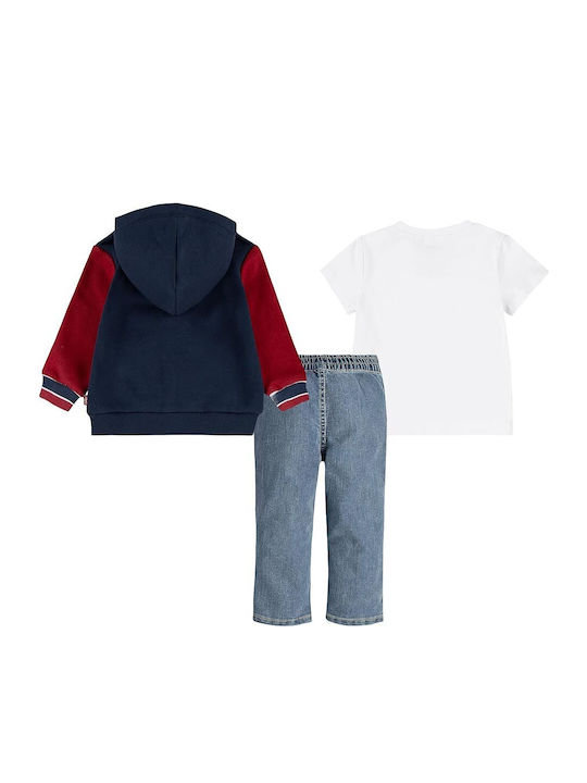 Levi's Set Magazin online de iarnă 3buc Albastru