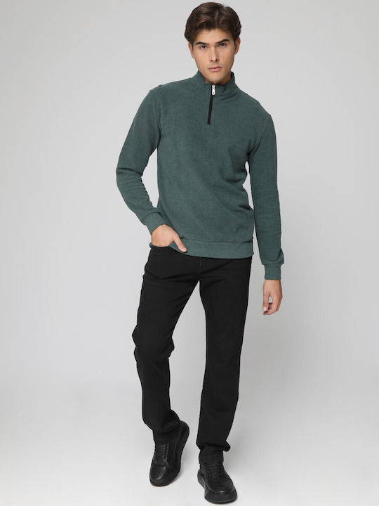 Tresor Men's Long Sleeve Blouse Green