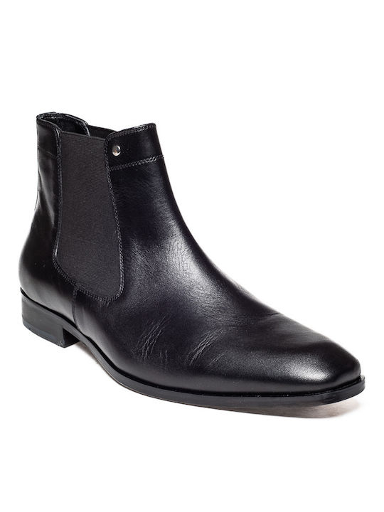 Rover Men's Leather Boots Black