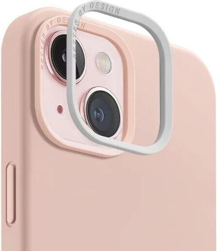 Uniq Lino Hue Back Cover Silicone / Plastic Magnetic Beige (iPhone 15)