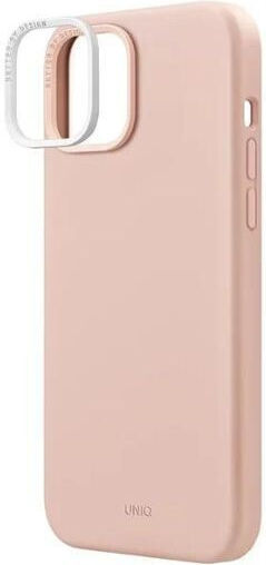 Uniq Lino Hue Back Cover Silicone / Plastic Magnetic Beige (iPhone 15)