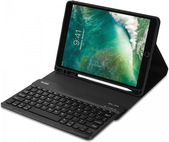Buddi Zuna Flip Cover with Keyboard in English US Blacη 115342
