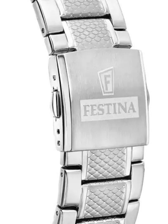 Festina Watch Battery with Metal Bracelet