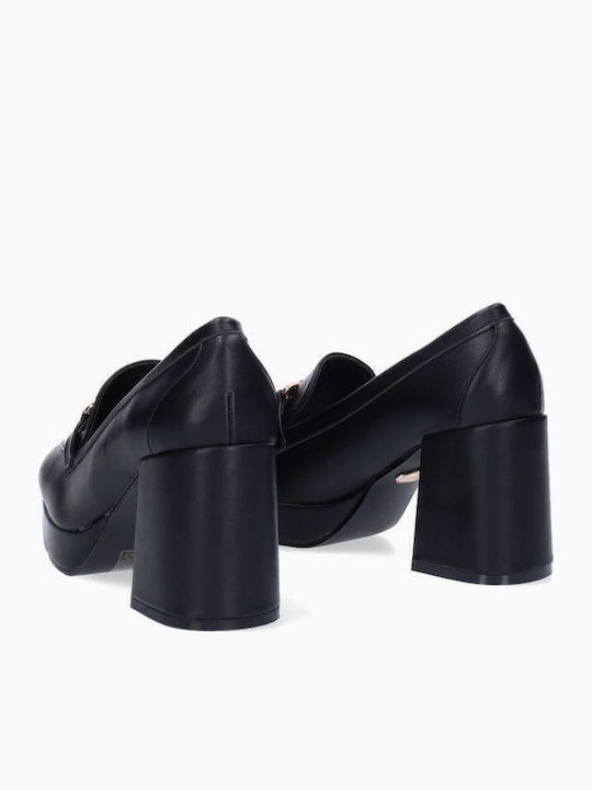 Mocasini dama în culoarea Negru