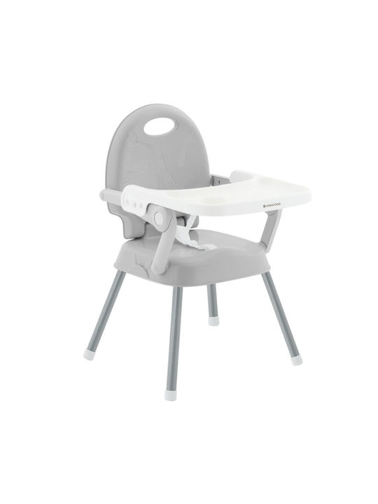 Kikka Boo Spoony Baby Highchair 3 in 1 With Adjustable Height Gray