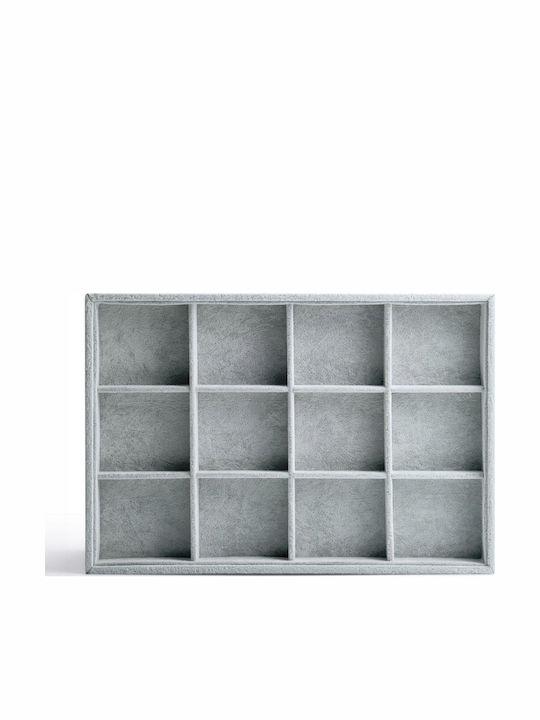 Korbi Δίσκος Κοσμημάτων Γκρι 8x7x8cm Korbi Δίσκος Κοσμημάτων Γκρι 8x7x8cm