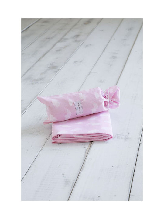 Nima Sheet Single Cotton Nuage Pink 170x255cm