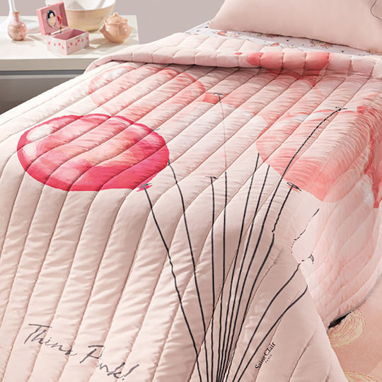 Saint Clair Drift Kids Pillowcase 50x70cm Pink