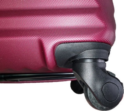 Rain RB8071C Medium Travel Suitcase Hard Petrol with 4 Wheels Height 65cm.