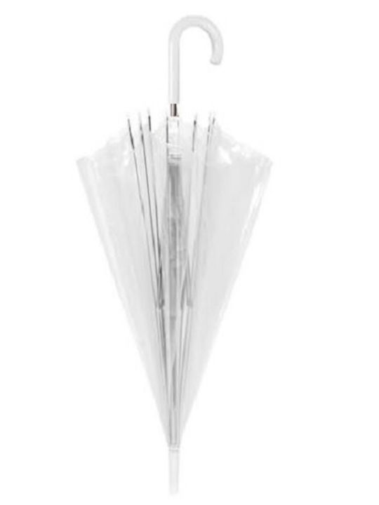 Rain Automatic Umbrella Compact Transparent