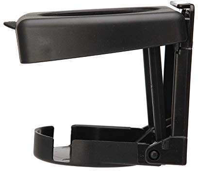 Car Cup Holder Foldable 1 Position for Door in Black Color