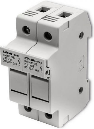Qoltec Phase 2-Pole Power Relay 20A 1000V