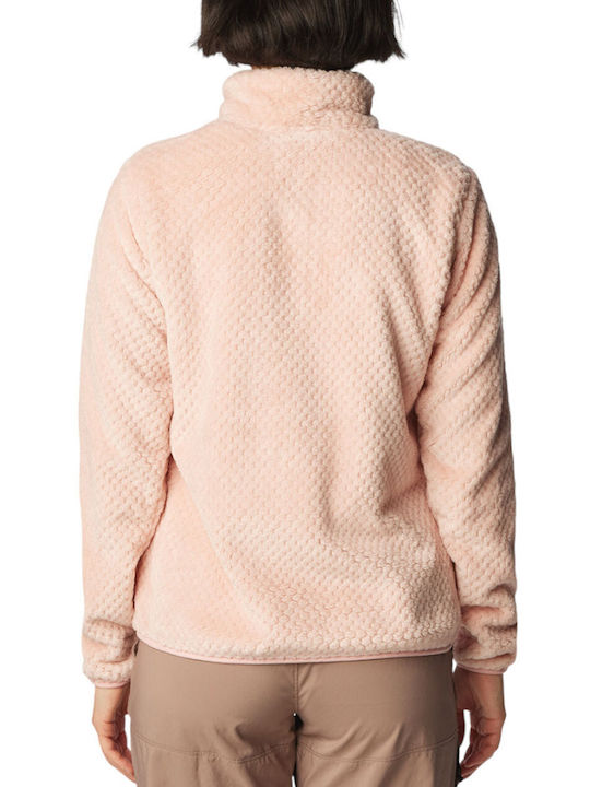 Columbia Women's Cardigan with Zipper Pink