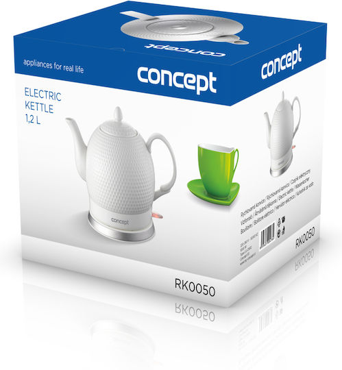Concept Reisekessel 1.2Es 1000W Weiß