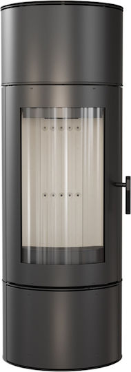 Kratki Antares Ecodesign Ceramică Soba pe lemne 10kW Alb