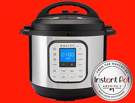 Instant Pot Duo Evo Plus Πολυμάγειρας 1200W Ασημί