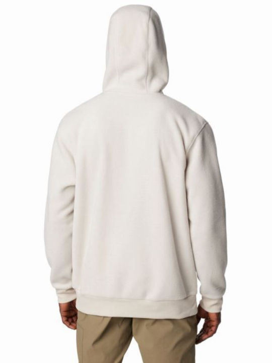 Columbia Steens Mountain Men's Sweatshirt with Hood and Pockets Gray