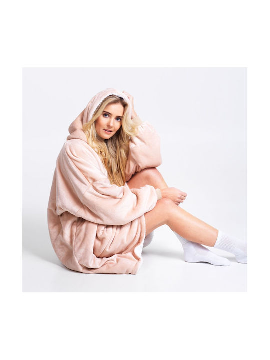 Noxxiez Одеяло Флийс Taupe 160x100cm