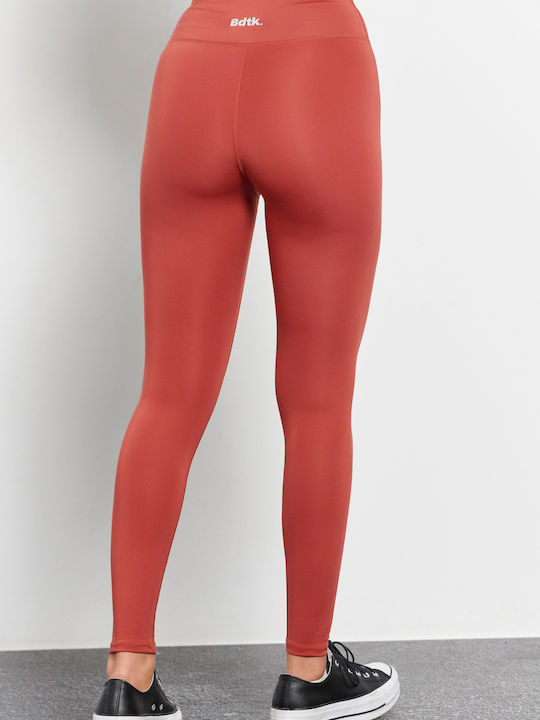 Women's Long Training Legging Red