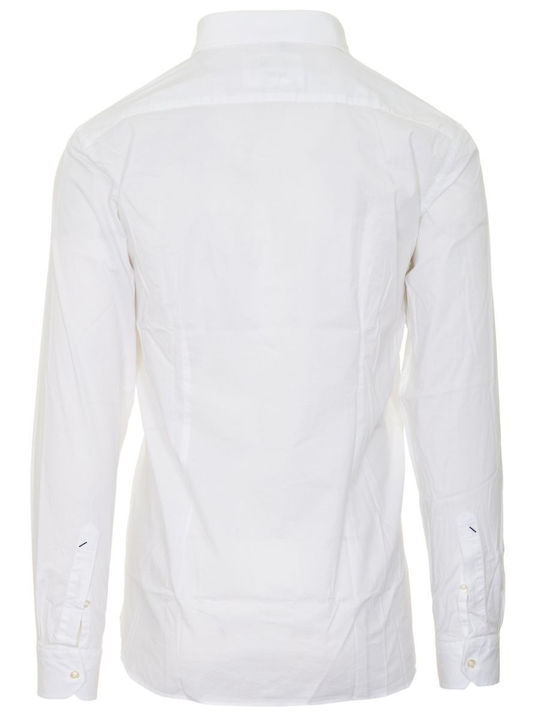 Zed Long Sleeve Slim Fit Shirt White