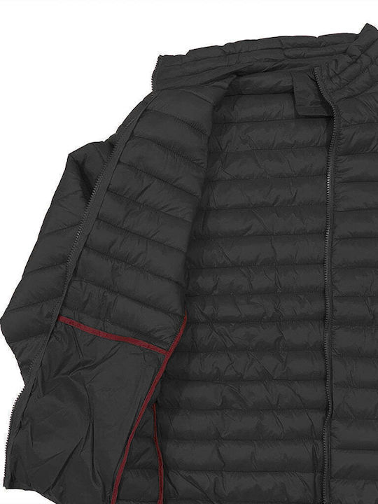 Ustyle Men's Winter Jacket Black