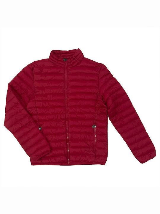 Ustyle Men's Winter Jacket Red