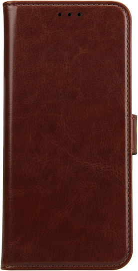 Rosso Element Pu Brieftasche Synthetisches Leder Braun (Galaxy A72)