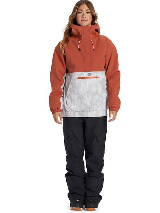 DC Anorak ADJTJ03040-NNY0 Feminin Jachetă pentru Schi & Snowboard Alb