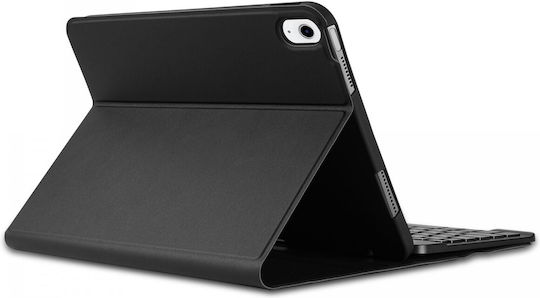 Buddi Zuna Flip Cover με Πληκτρολόγιο στα Αγγλικά US Μαύρη (Universal 10.9")