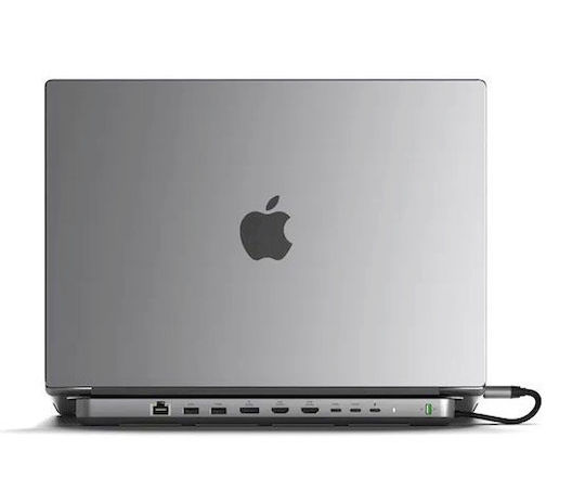 Satechi USB-C Stație de andocare cu HDMI Ethernet Gri (ST-DDSM)