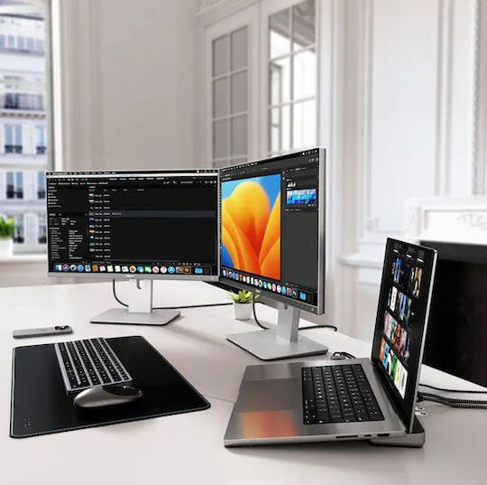 Satechi USB-C Stație de andocare cu HDMI Ethernet Gri (ST-DDSM)
