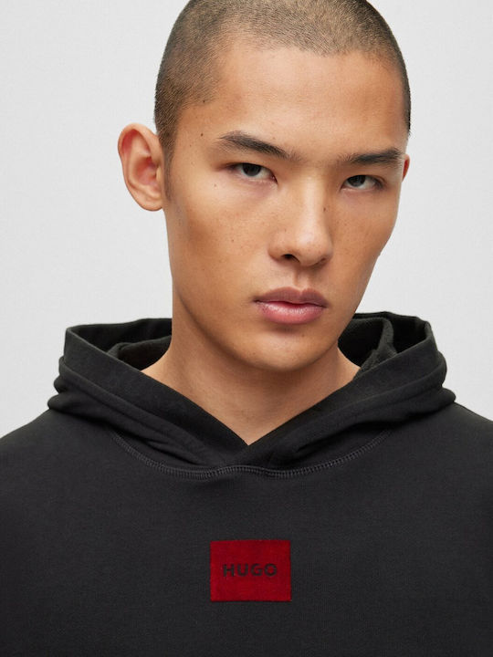 Hugo Boss Men's Sweatshirt with Hood Black