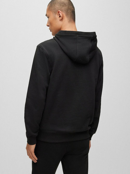 Hugo Boss Sweatshirt with Hood Black