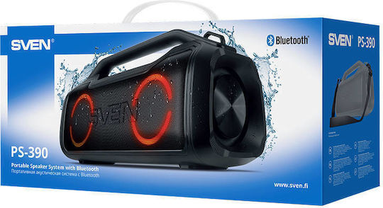 Sven PS-390 Ηχείο Bluetooth 50W με Διάρκεια Μπαταρίας έως 10 ώρες Μαύρο