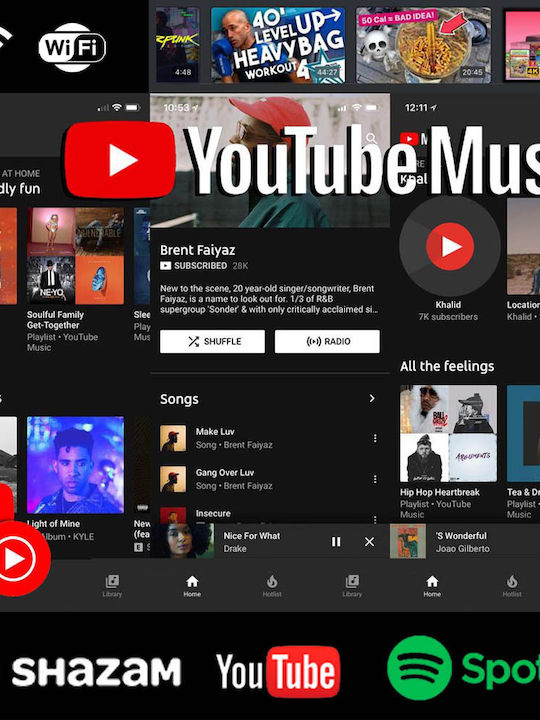 Car Audio System Chrysler PT Cruiser 2005-2010 (Bluetooth/USB/AUX/WiFi/GPS/Apple-Carplay/Android-Auto) with Touch Screen 9"